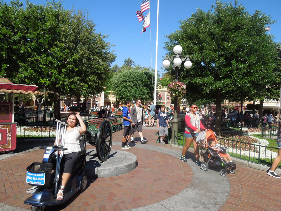 Disneyland Main Street Circle Picture